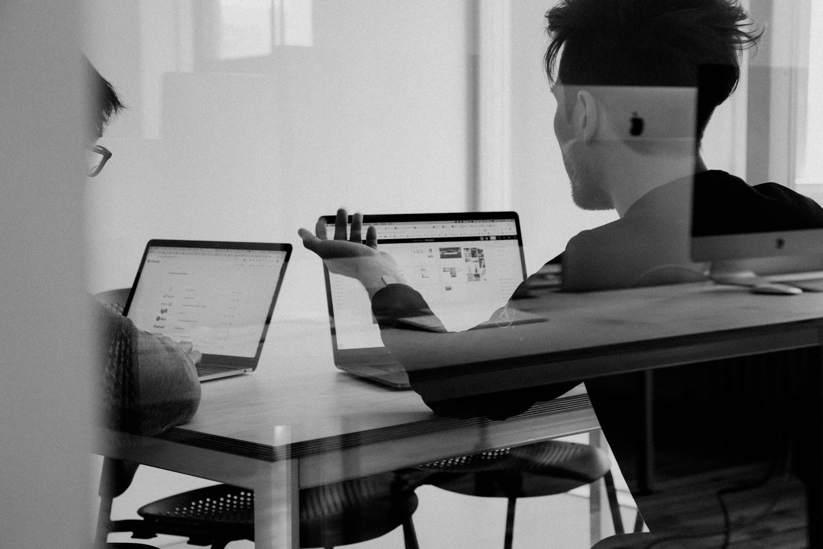 Campaign analytics reviewed on a laptop