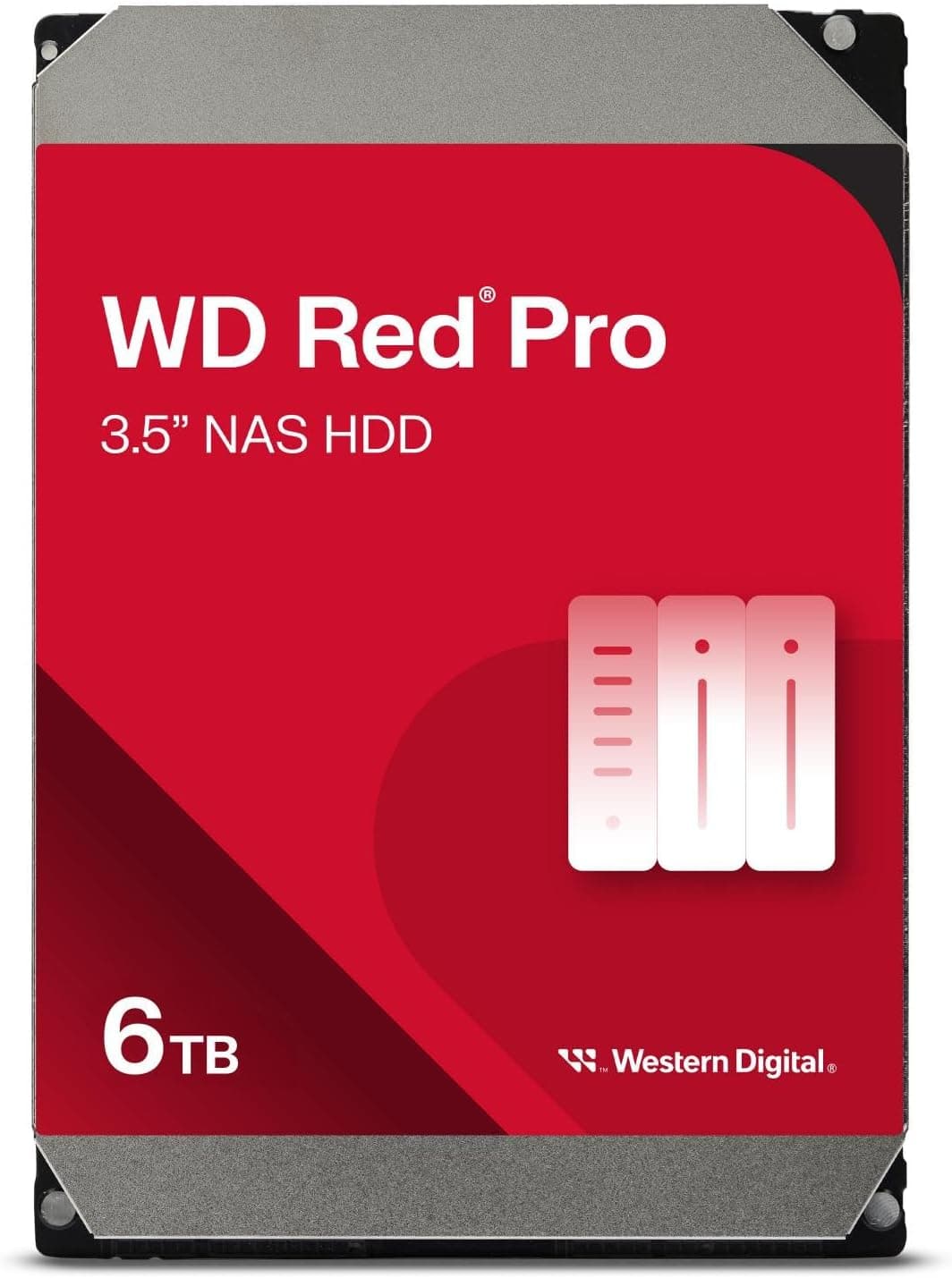 Western Digital WD Red Pro 6TB 3.5-inch NAS hard drive